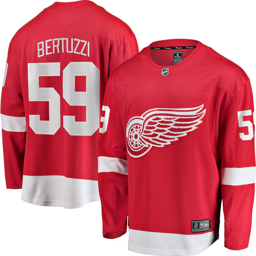 Men Detroit Red Wings #59 Tyler Bertuzzi Fanatics Branded Red Breakaway Player NHL Jersey->detroit red wings->NHL Jersey